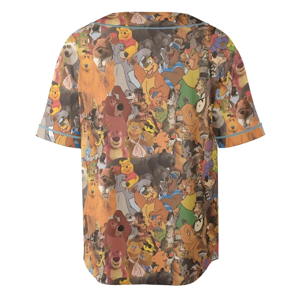 Bear Squad Unisex Baseball Jersey - 4
