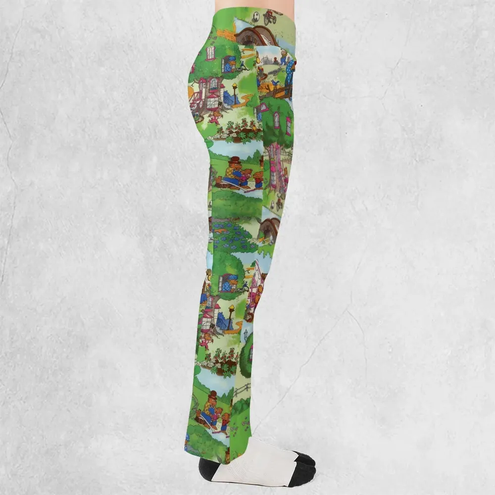 A Big Treehouse Berenstain Bears Flare Leggings - 2