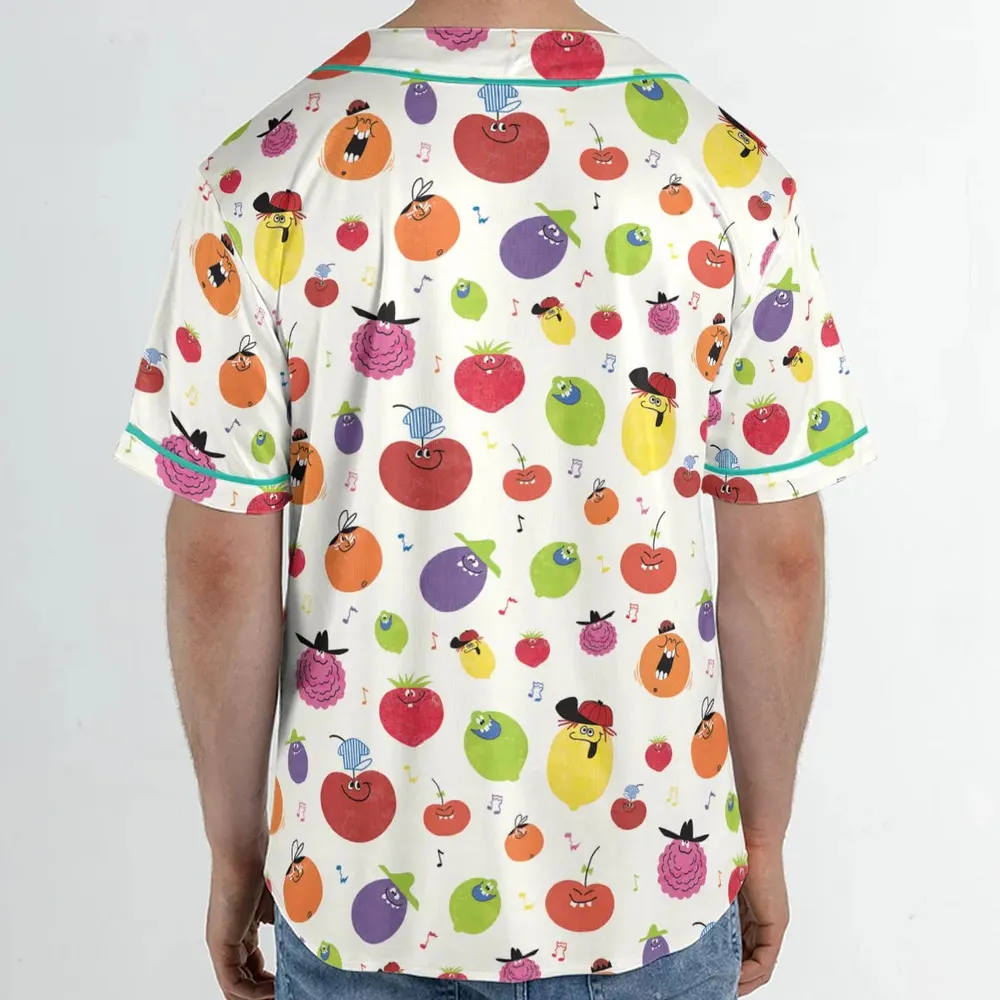 Drink Mix Pillsbury's Funny Face Unisex Baseball Jersey - 2