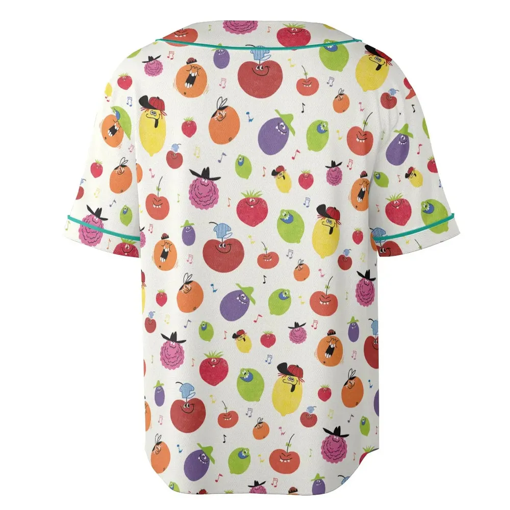 Drink Mix Pillsbury's Funny Face Unisex Baseball Jersey - 4