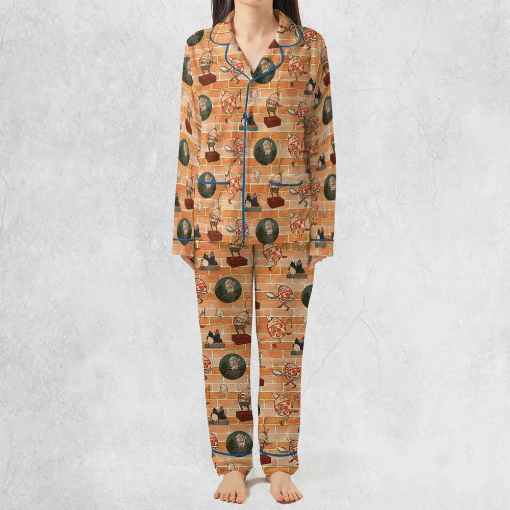 Retro Humpty Dumpty Pajamas Set - 2