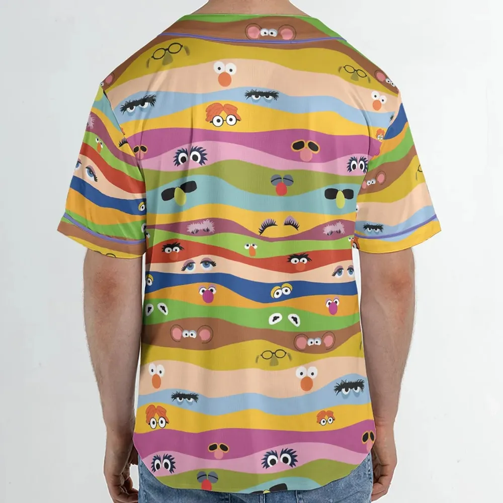 Eyes On Us The Muppet Show Unisex Baseball Jersey - 2