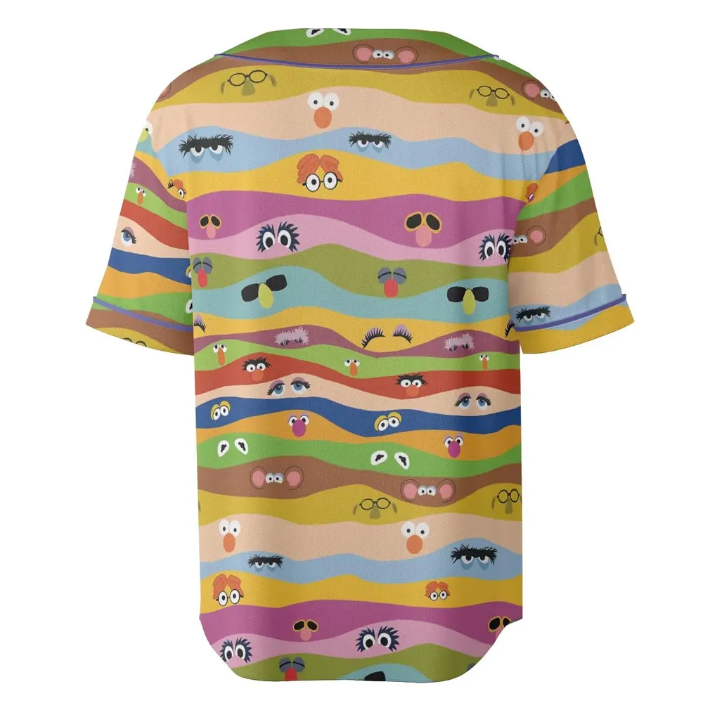 Eyes On Us The Muppet Show Unisex Baseball Jersey - 4