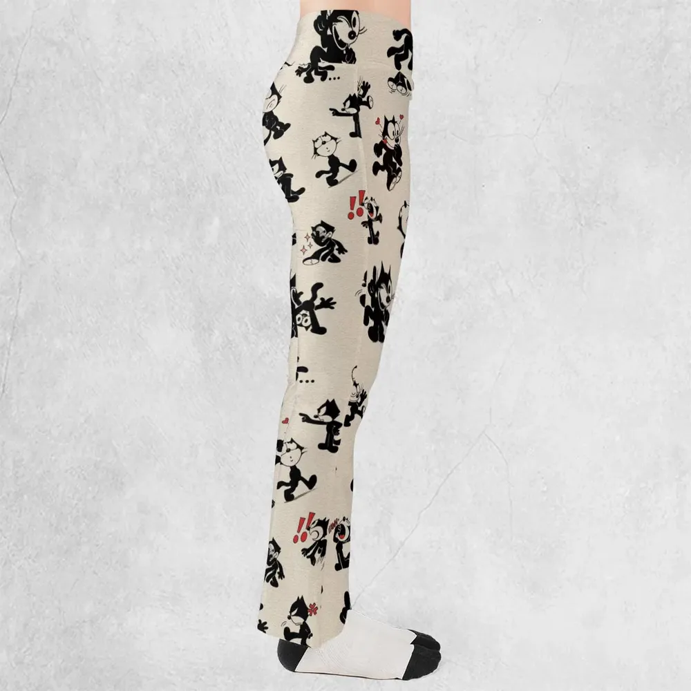 Felix The Cat Flare Leggings - 2