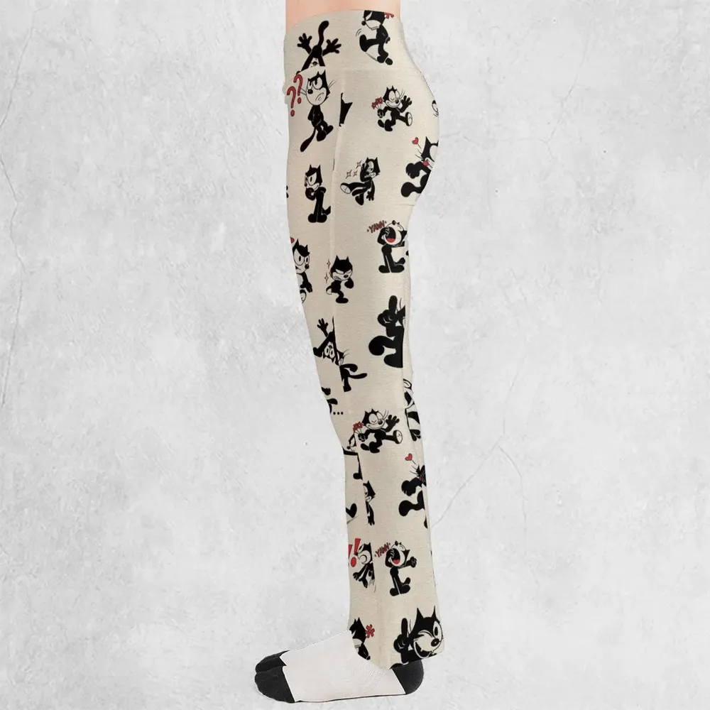 Felix The Cat Flare Leggings - 3