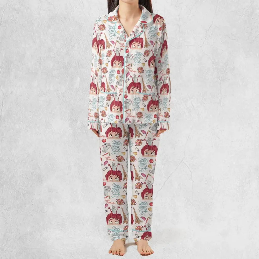 Cute Controller Ratatouille Pajamas Set - 2