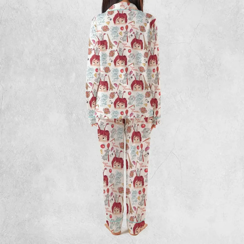 Cute Controller Ratatouille Pajamas Set - 3