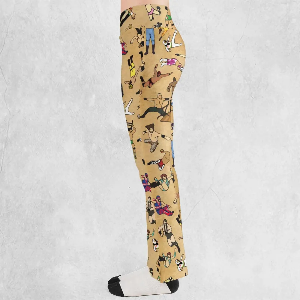 Lucha Undergound Flare Leggings - 3
