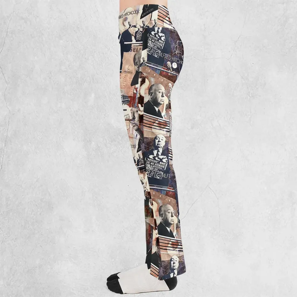 Alfred Hitchcock Aesthetic Flare Leggings - 3