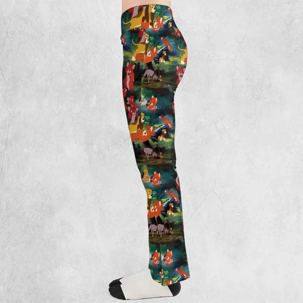 The Fox and the Hound Flare Leggings - 3