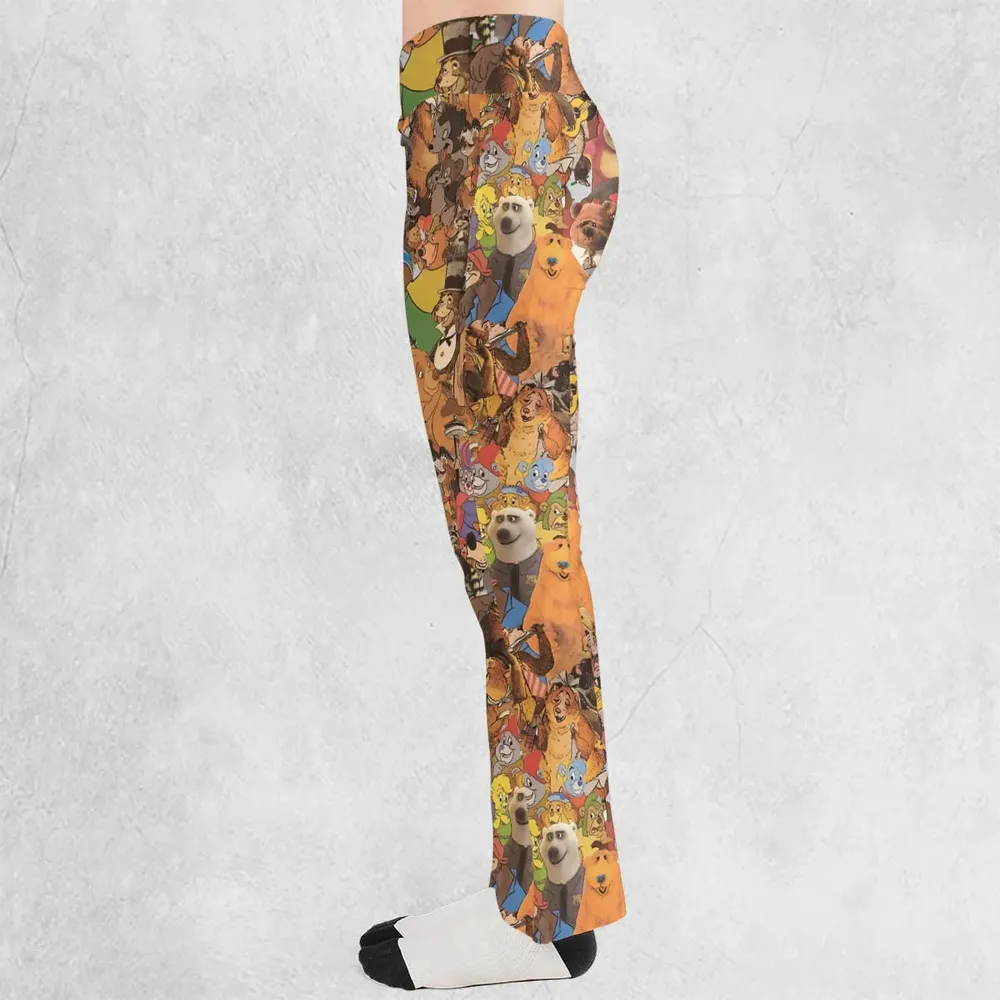 Bear Squad Flare Leggings - 3