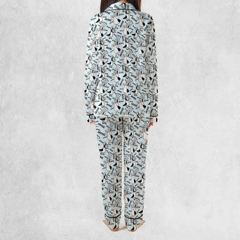 Mine Mine Mine Seagulls Pajamas Set - 3