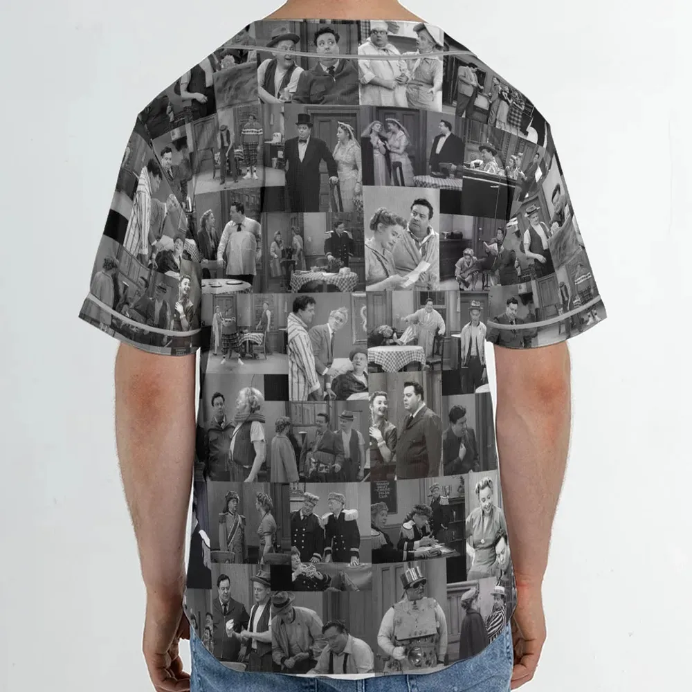 To The Moon The Honeymooners Unisex Baseball Jersey - 2