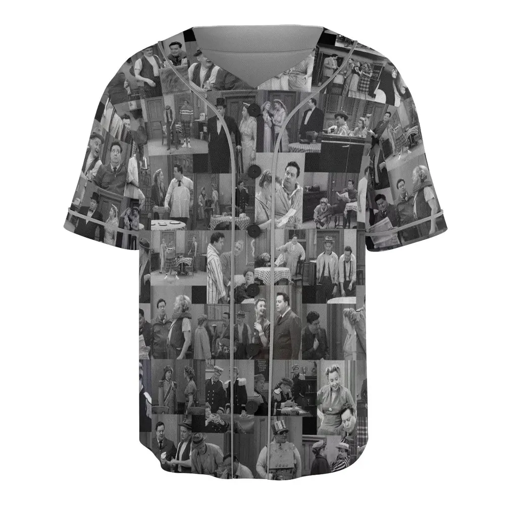To The Moon The Honeymooners Unisex Baseball Jersey - 3