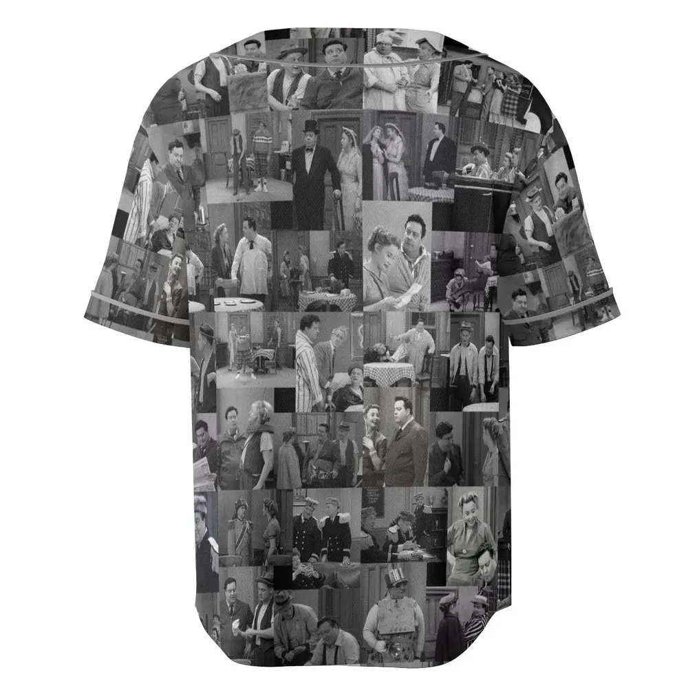 To The Moon The Honeymooners Unisex Baseball Jersey - 4