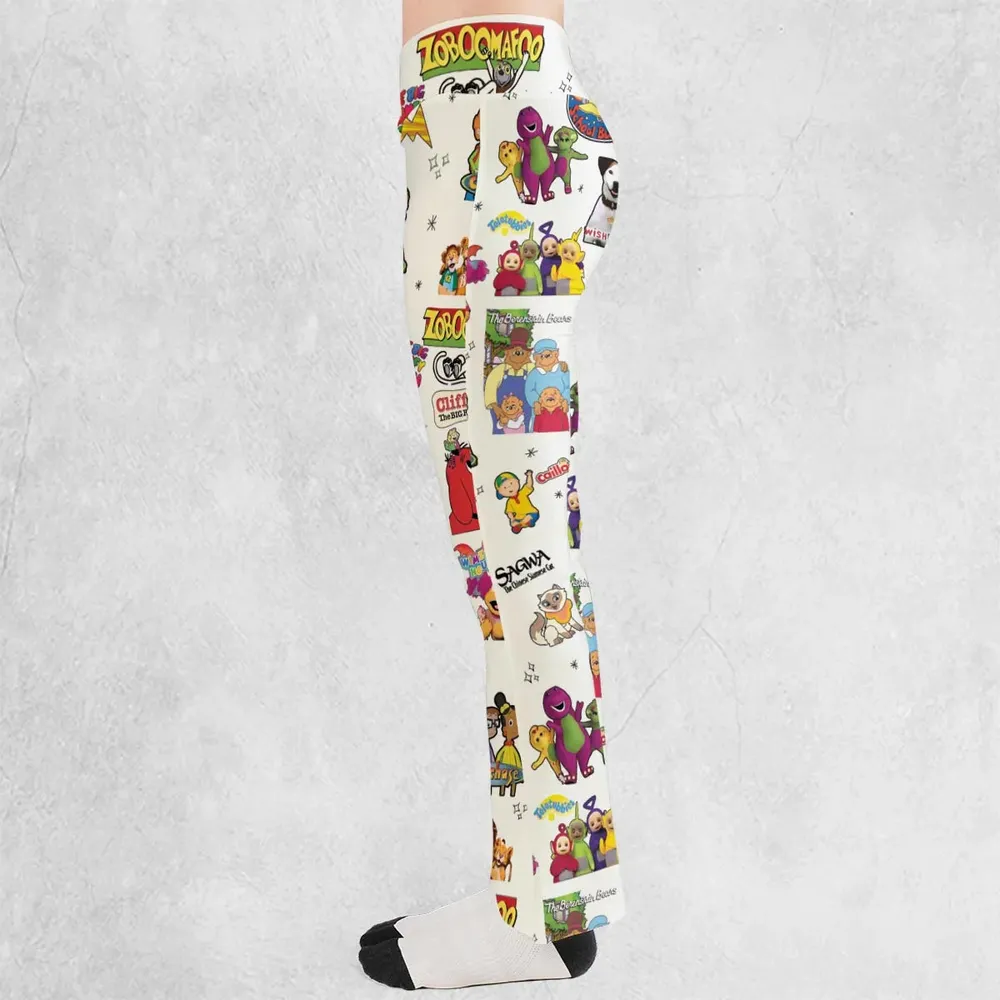 If You Were A PBS Kid Flare Leggings - 3