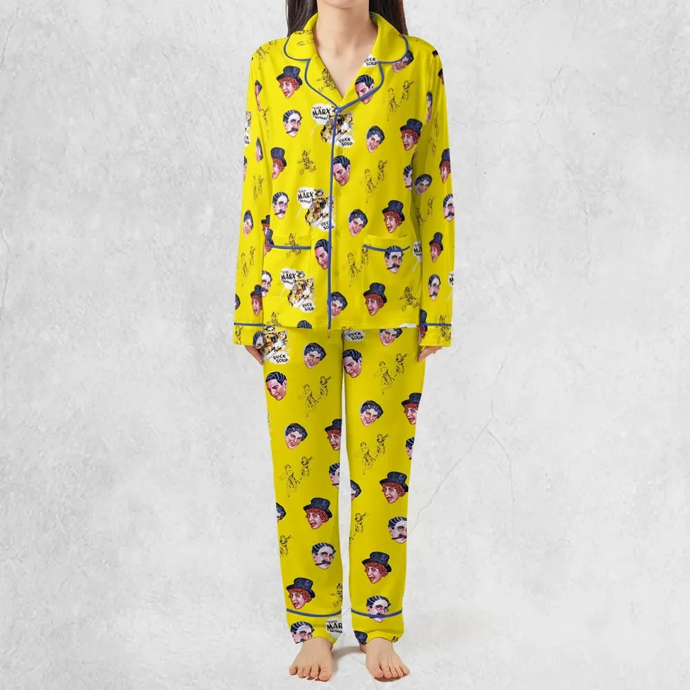 The Duck Soup The Marx Brothers Pajamas Set - 2
