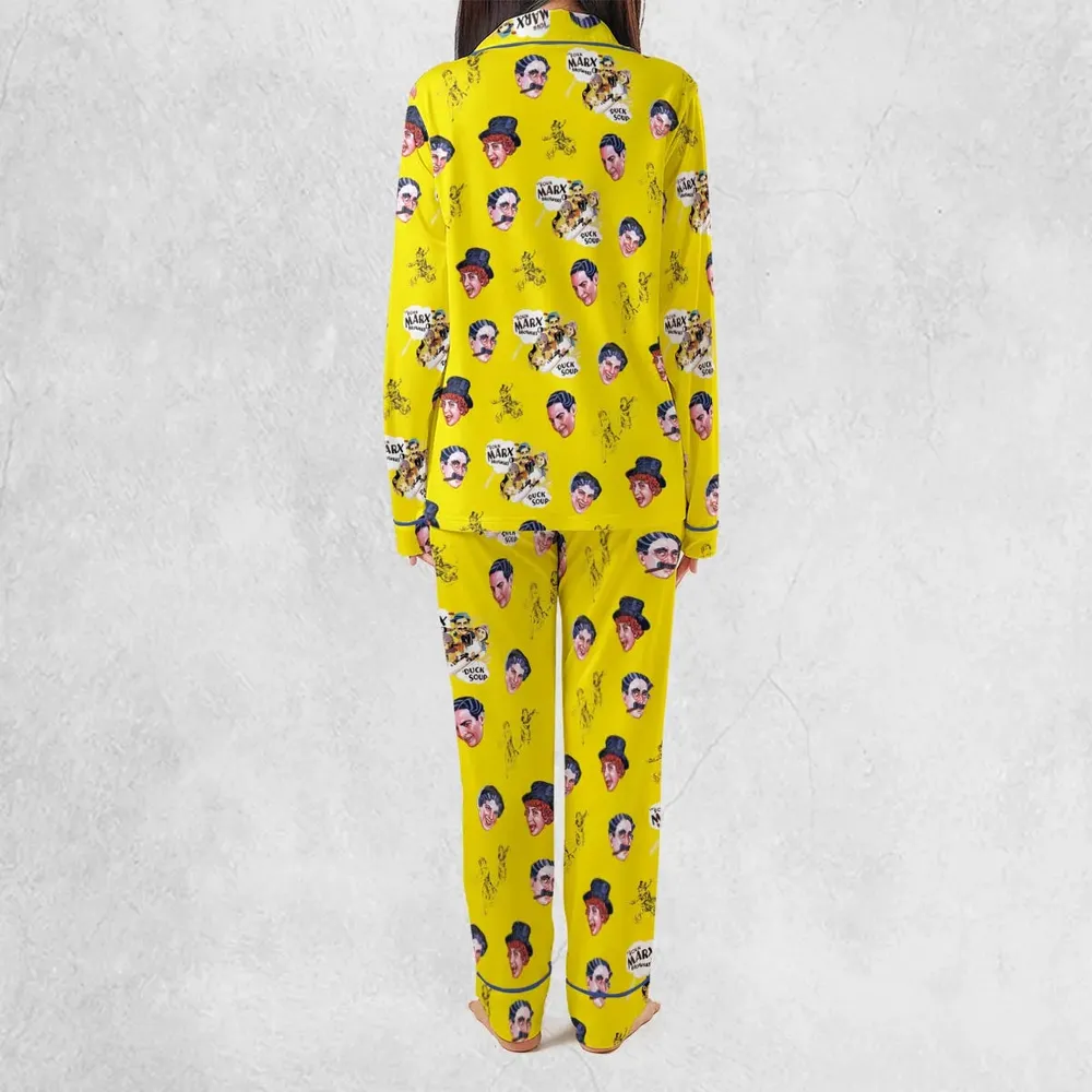 The Duck Soup The Marx Brothers Pajamas Set - 3