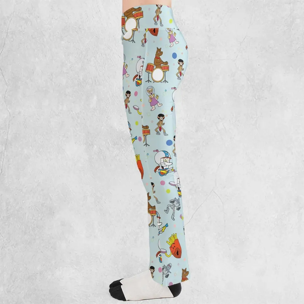 Aqua Unit Patrol Squad Team Flare Leggings - 3