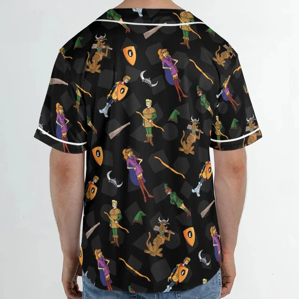 Dungeons & Mysteries Unisex Baseball Jersey - 2