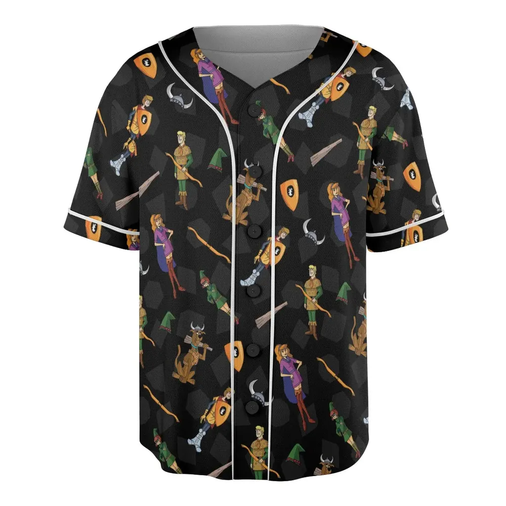 Dungeons & Mysteries Unisex Baseball Jersey - 3
