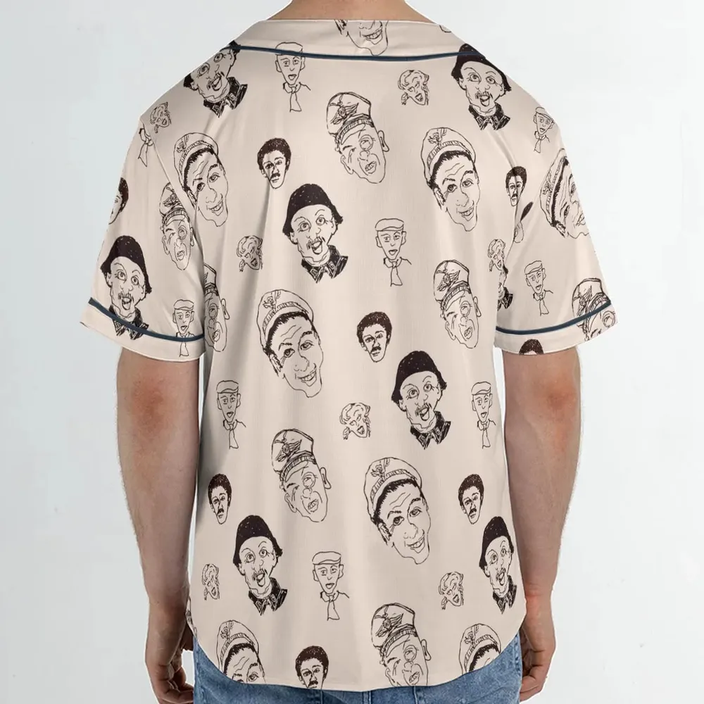 Retro Laughs Hogan's Heroes Unisex Baseball Jersey - 2