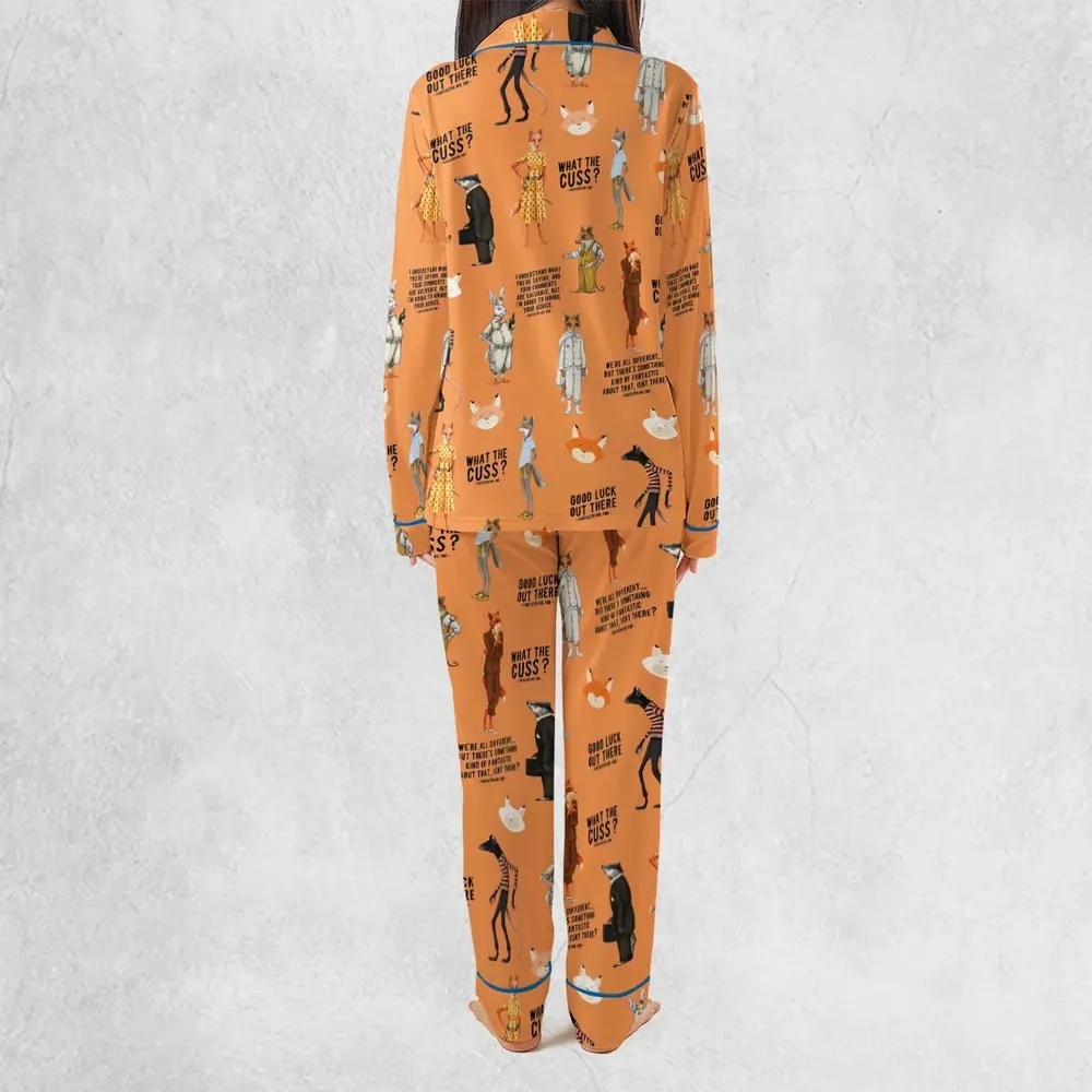 Cuss You Are Fantastic Mr. Fox Pajamas Set - 3