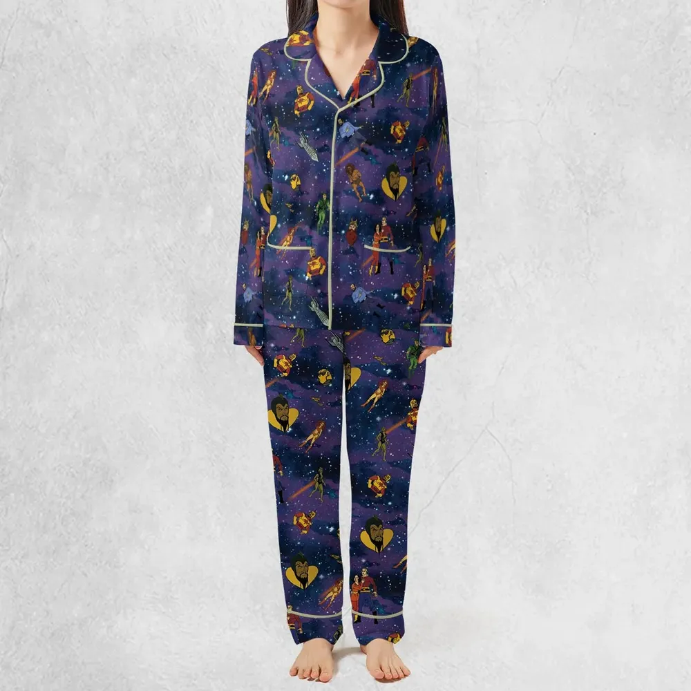 Flash Gordon Cartoon Characters Pajamas Set - 2