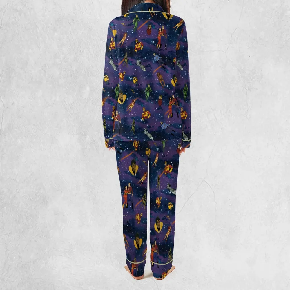 Flash Gordon Cartoon Characters Pajamas Set - 3