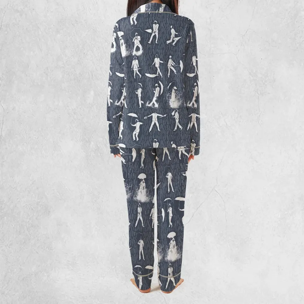Singin' in the Rain Wall Mural Pajamas Set - 3