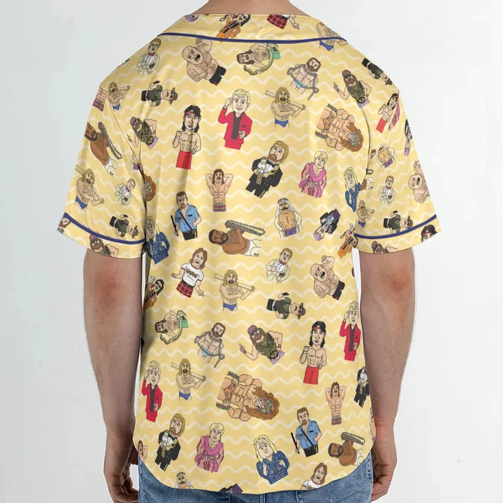 WWF Heroes Unisex Baseball Jersey - 2