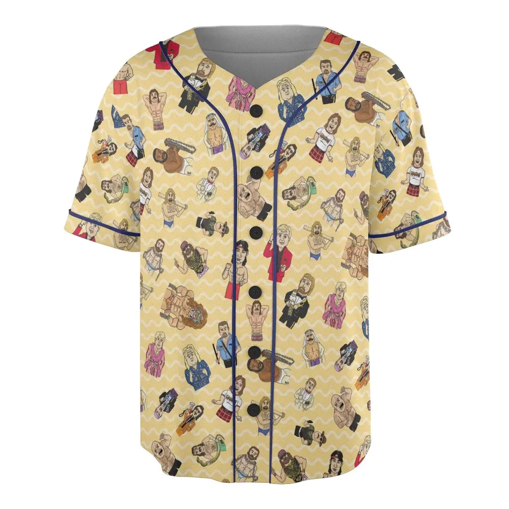 WWF Heroes Unisex Baseball Jersey - 3