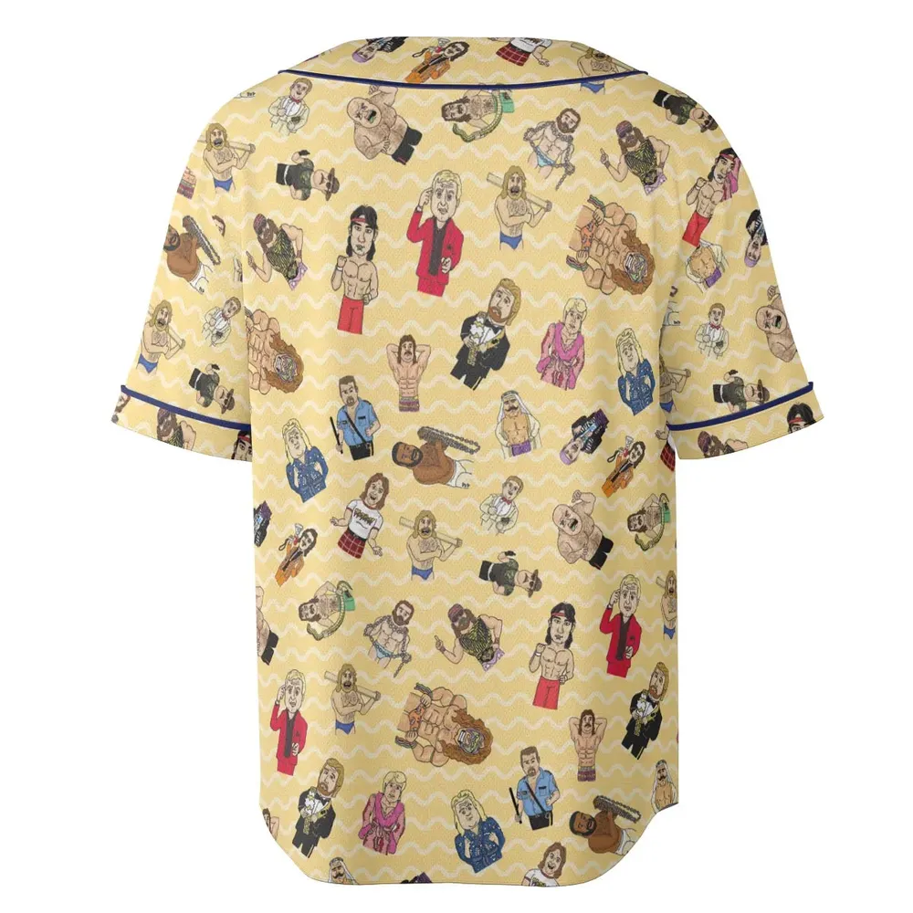 WWF Heroes Unisex Baseball Jersey - 4