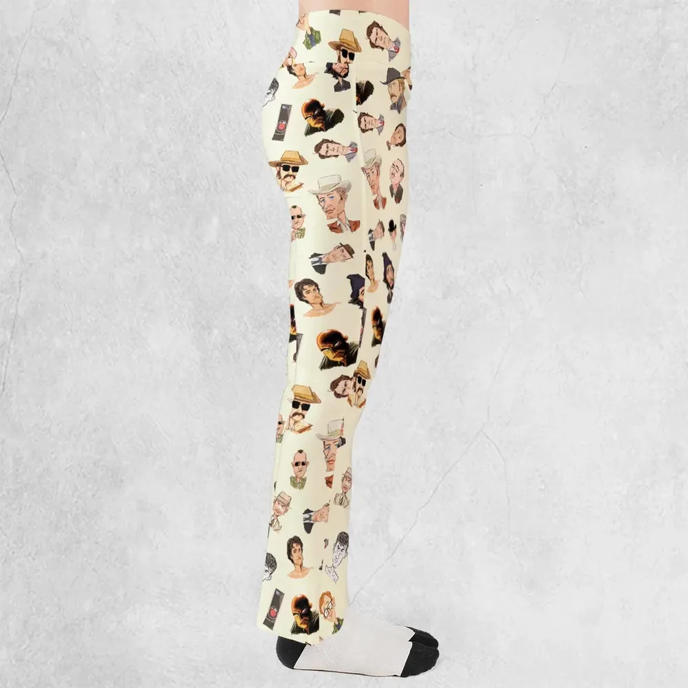 Easy Riders And Raging Bulls Characters Flare Leggings - 2
