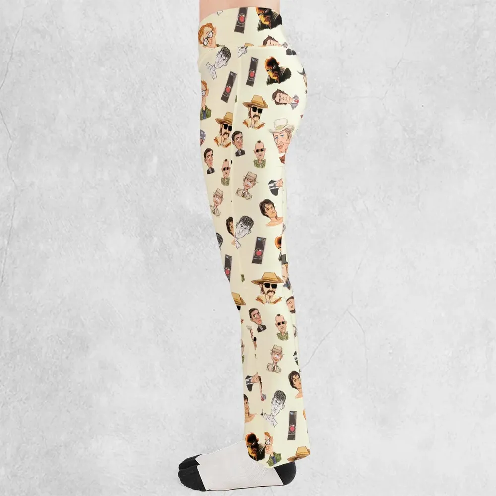 Easy Riders And Raging Bulls Characters Flare Leggings - 3