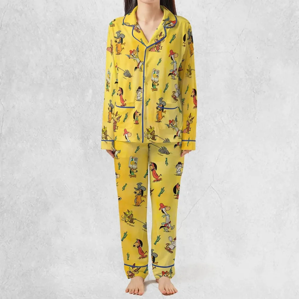 The Quick Draw McGraw Show Characters Pajamas Set - 2