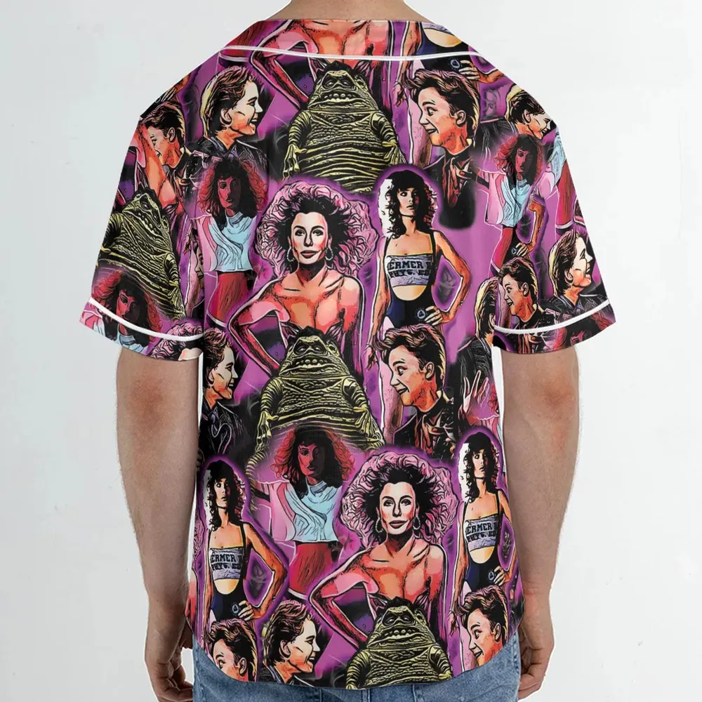 Stuck With The Weird Science Unisex Baseball Jersey - 2