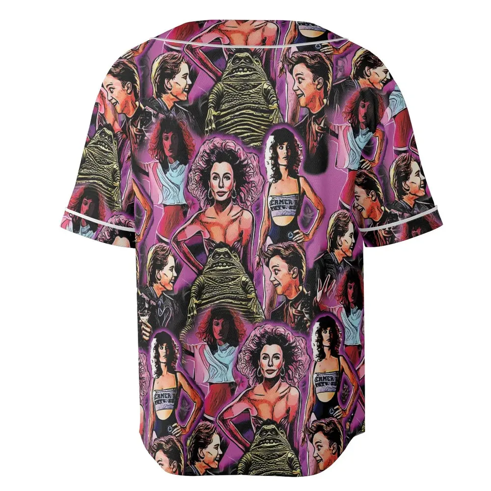 Stuck With The Weird Science Unisex Baseball Jersey - 4