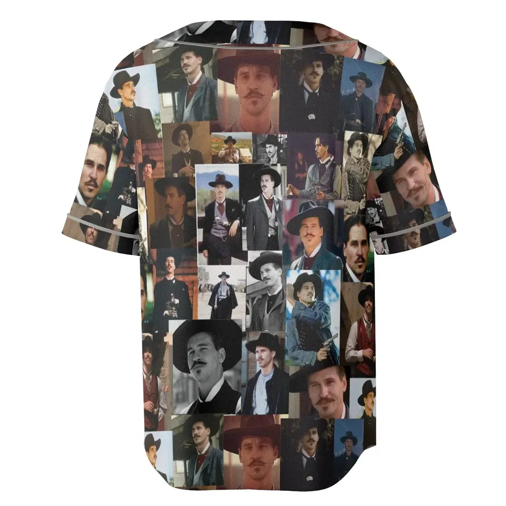 Doc Holliday Unisex Baseball Jersey - 4