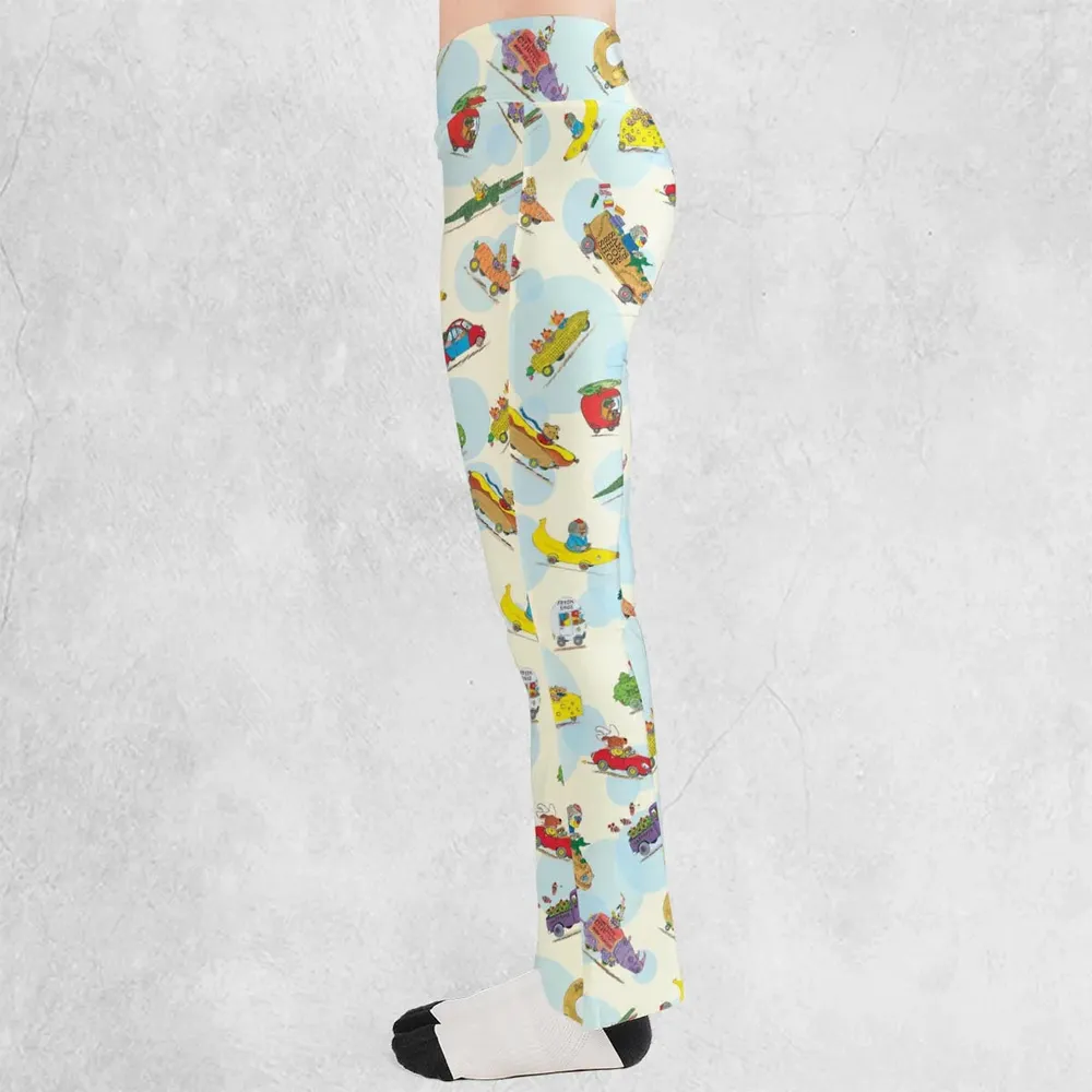 The Busy World of Richard Scarry Flare Leggings - 3