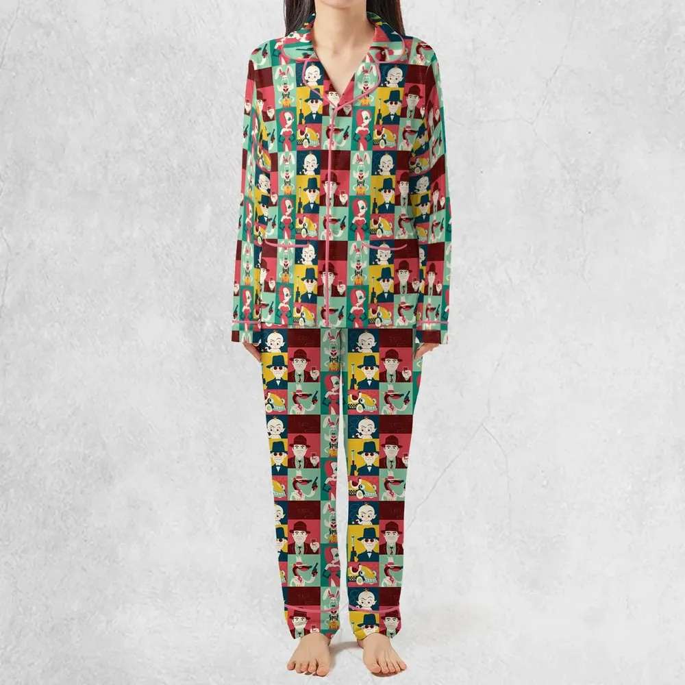 Toontown Threads Who Framed Roger Rabbit Pajamas Set - 2