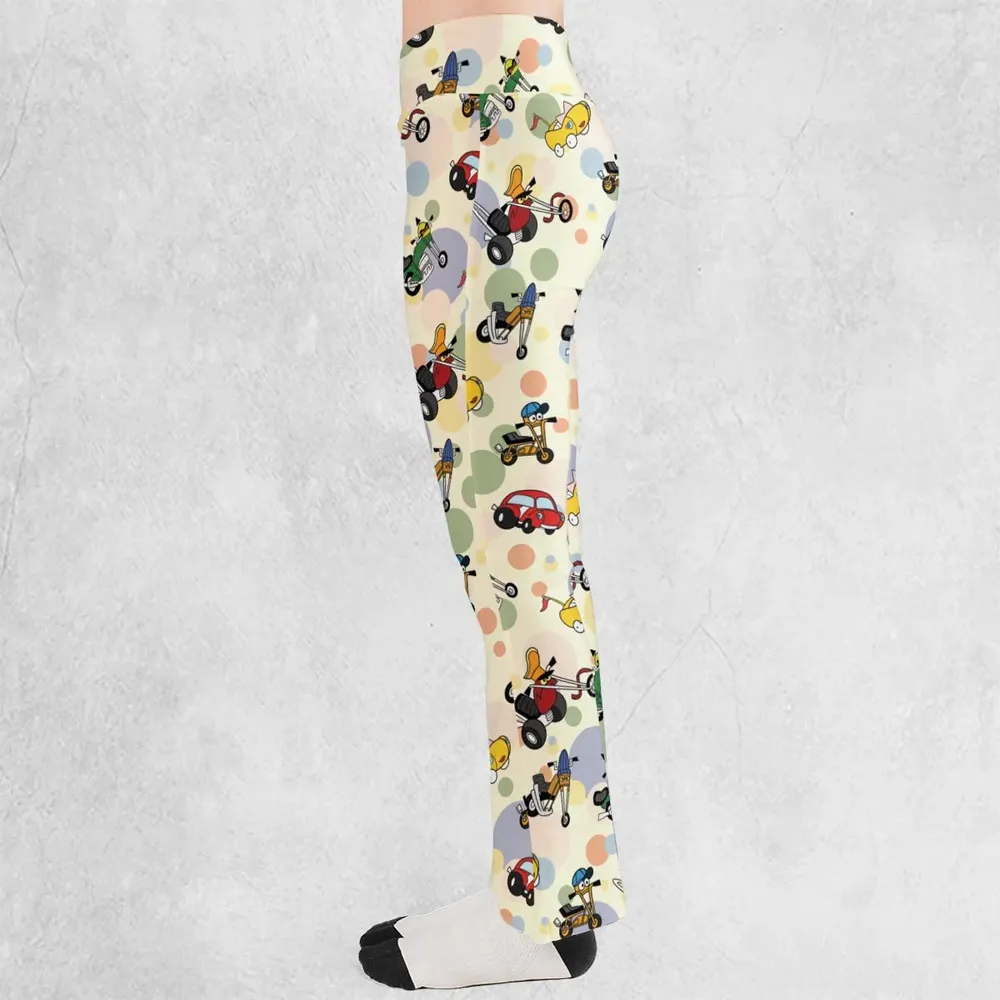 Wheelie and the Chopper Bunch Flare Leggings - 3