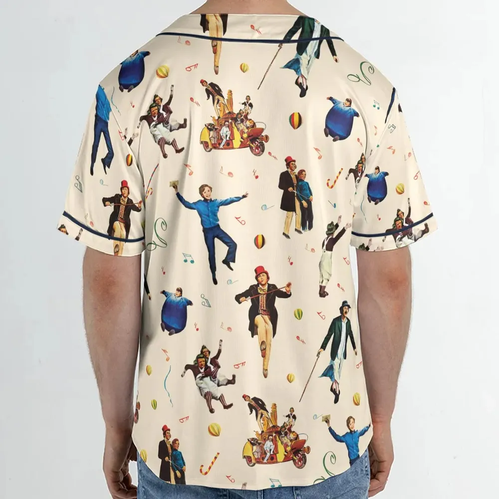 It's Scruumdidiyumptious Willy Wonka And Chocolate Factory Unisex Baseball Jersey - 2