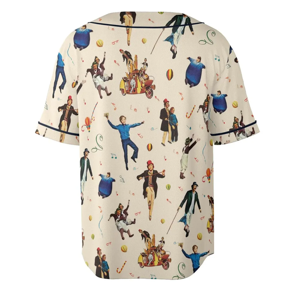 It's Scruumdidiyumptious Willy Wonka And Chocolate Factory Unisex Baseball Jersey - 4