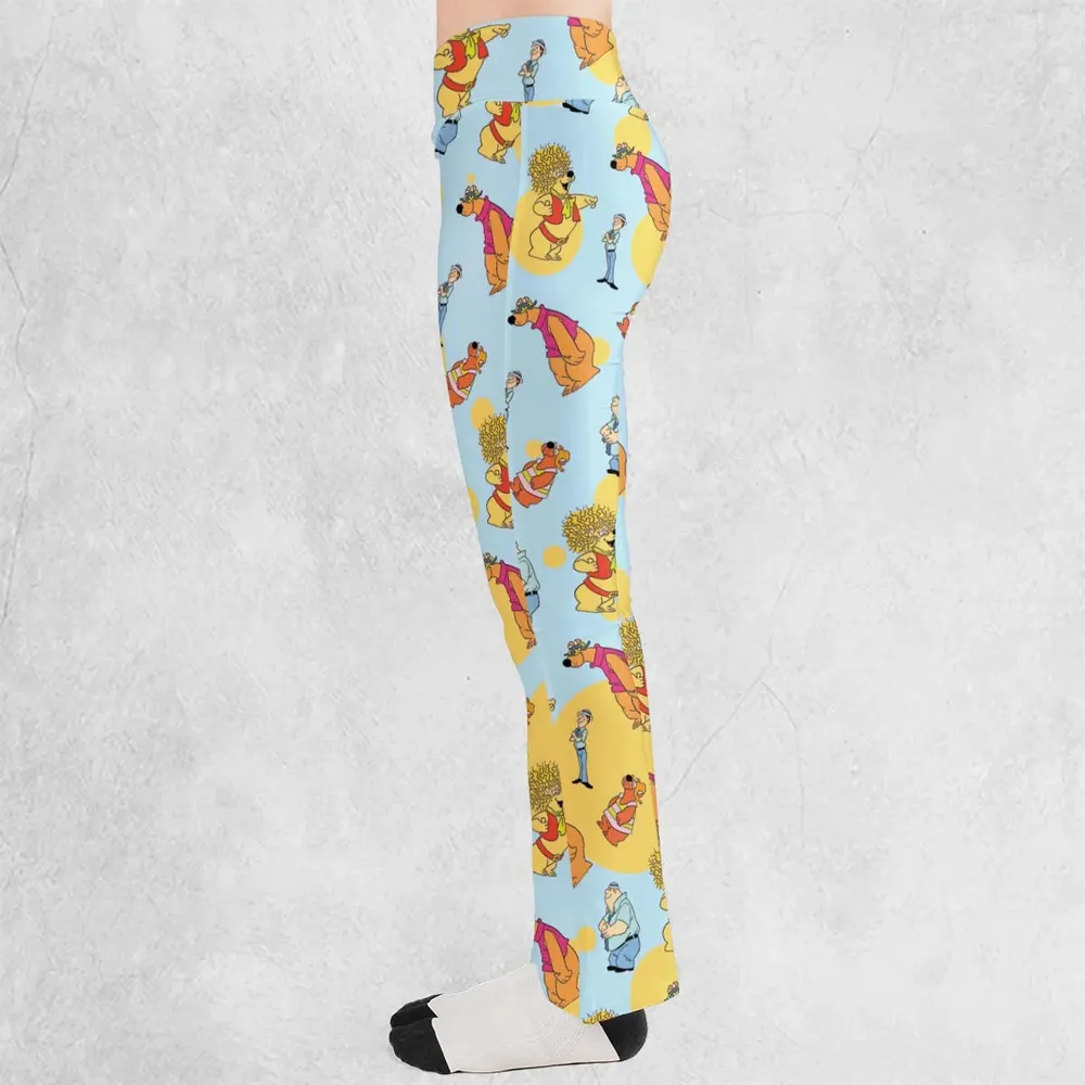 Help!... It's the Hair Bear Bunch! Flare Leggings - 3