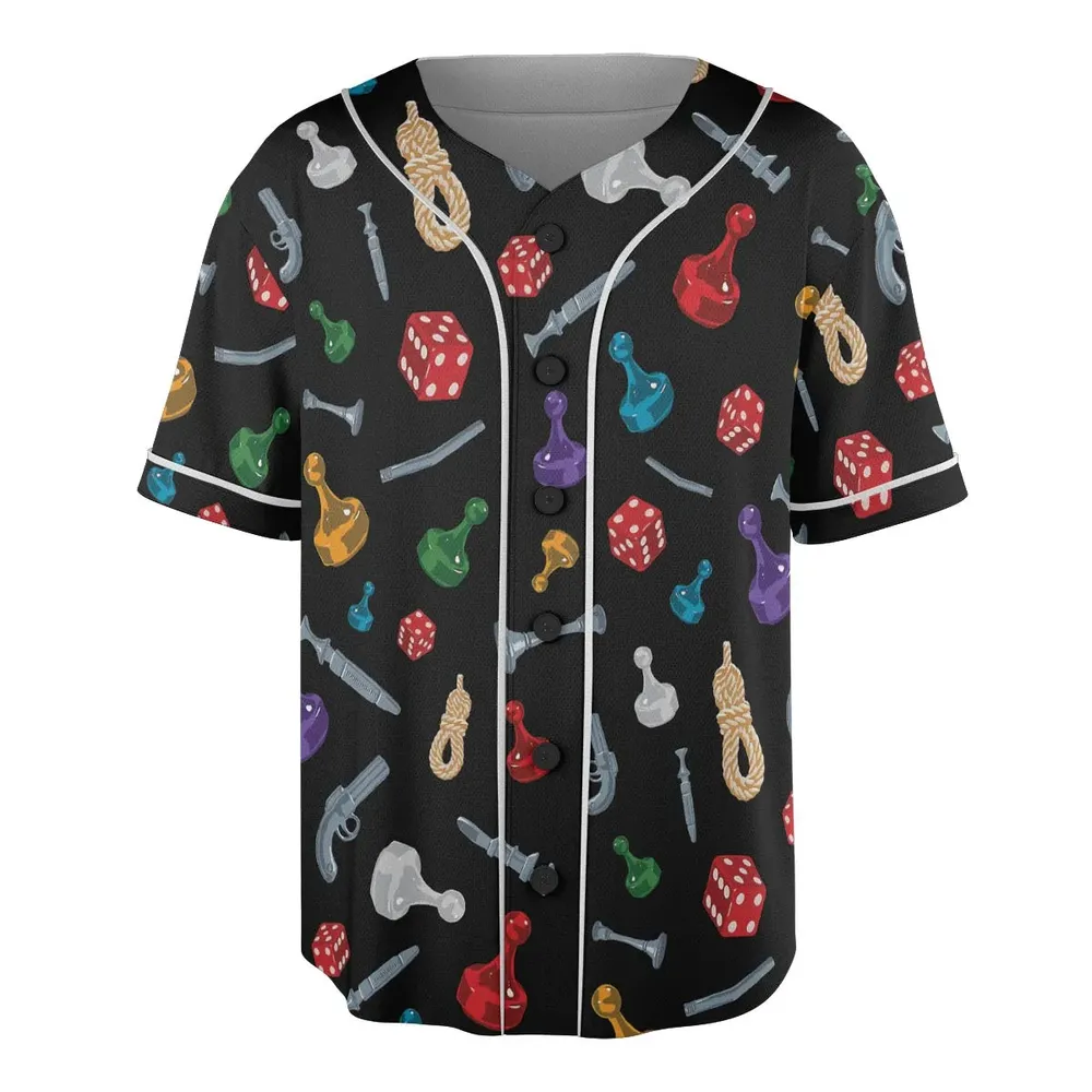 Clue in North America Unisex Baseball Jersey - 3