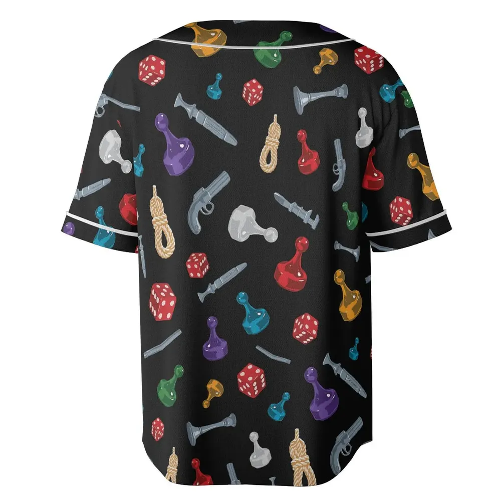 Clue in North America Unisex Baseball Jersey - 4