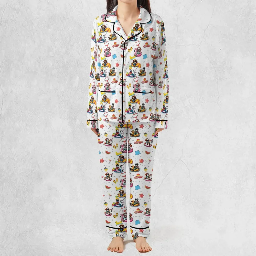 Horror Beach Pajamas Set - 2