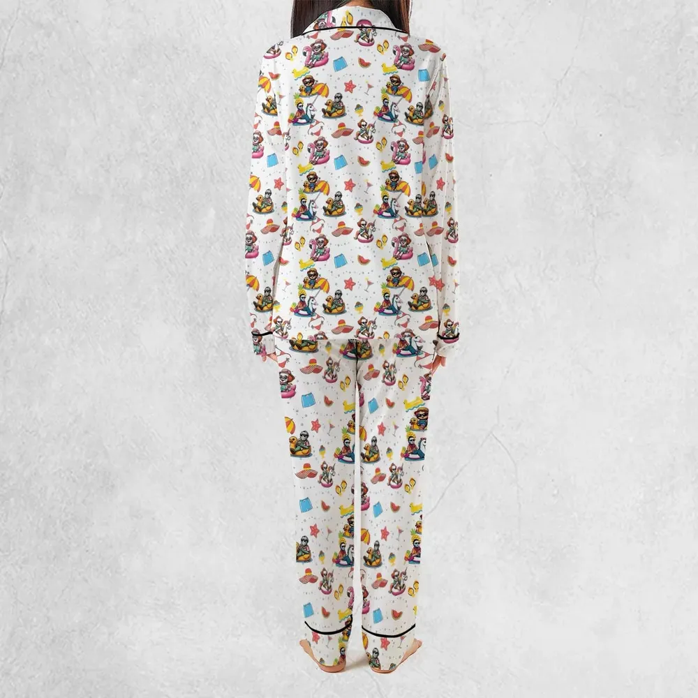 Horror Beach Pajamas Set - 3