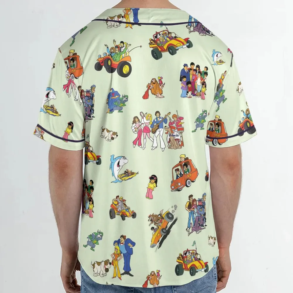 Scooby-Doo ripoffs Unisex Baseball Jersey - 2